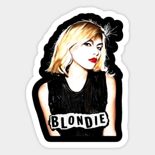 Hanging on the Telephone with Blondie Sticker